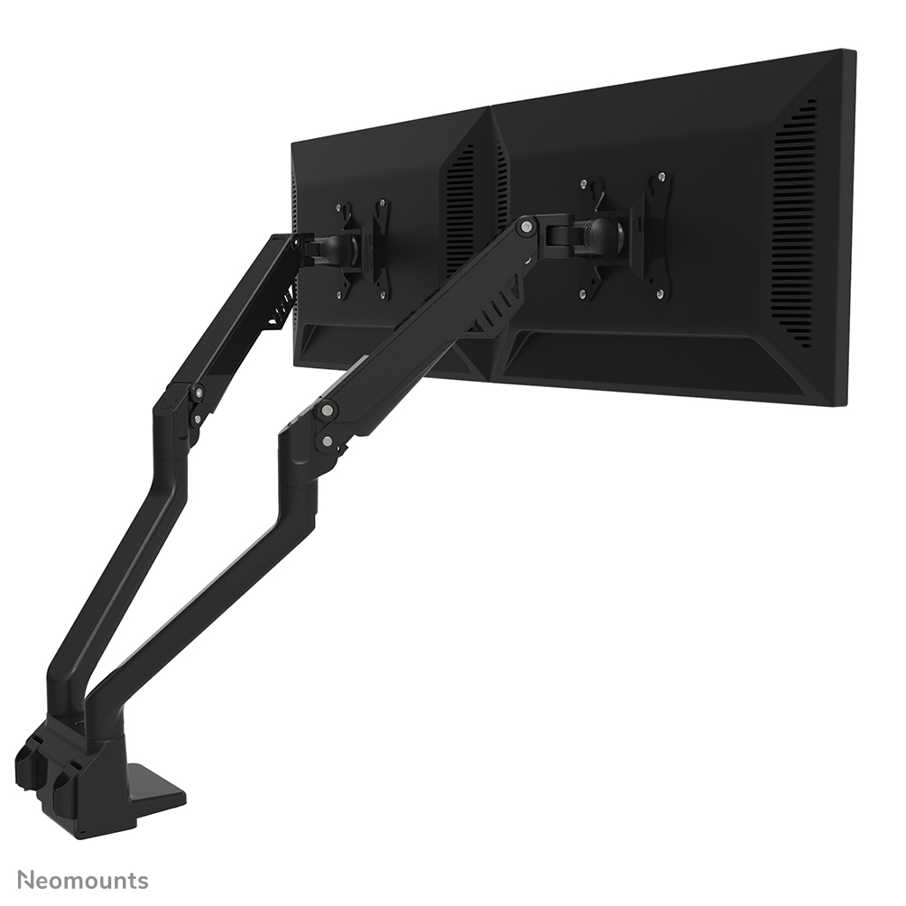 Neomounts FPMA-D750DBLACK2 Braccio per monitor 10-32" - molla a gas - Topfix - 180°-stop